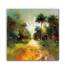 Enchanted Forest Escape Wrapped Canvas