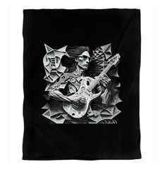 Guitar Virtuoso Duvet Cover