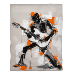 Abstract Oasis Minimalist Duvet Cover