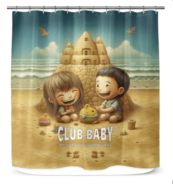 CB3-111 shower curtain in elegant design for modern bathrooms