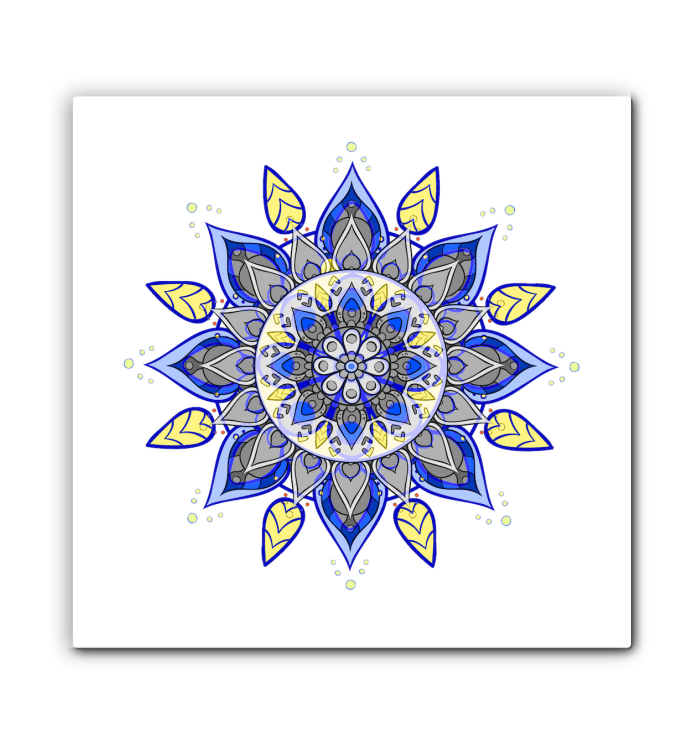 Celestial Mandala Metal Wall Art - Beyond T-shirts