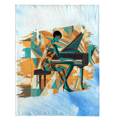 Jazzed Up Elegance Music Blanket - Beyond T-shirts