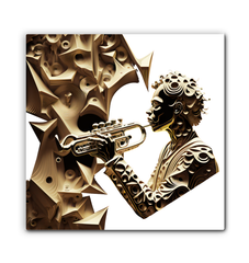 Crescendo Charms Wrapped Canvas