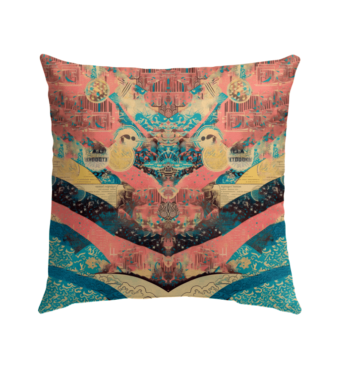 Seaside Warmth Outdoor Cushion - Beyond T-shirts