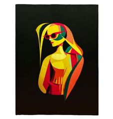 Chic Dreamscape Sherpa Blanket - Beyond T-shirts