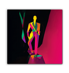 Bold Geometric Fashion Canvas - Beyond T-shirts