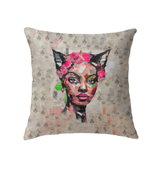 Rhythmic Harmony Throw Pillow - Beyond T-shirts