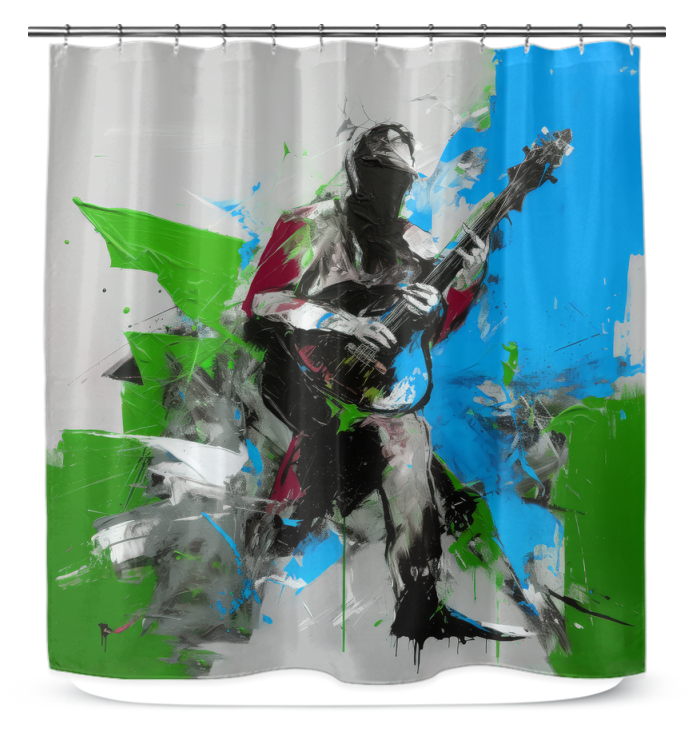 Abstract Elegance Shower Curtain