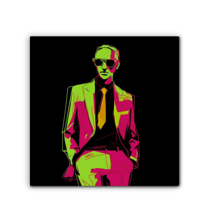 Runway Allure Fashion Canvas Print - Beyond T-shirts