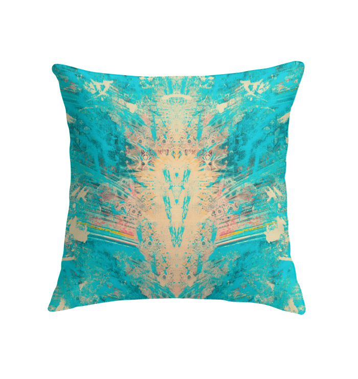 Beachside Beauty Indoor Pillow Find Your Coastal Escape - Beyond T-shirts