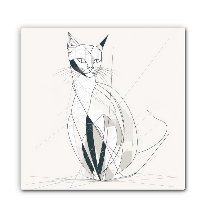 Playful Cat Yarn Tangle Canvas - Beyond T-shirts