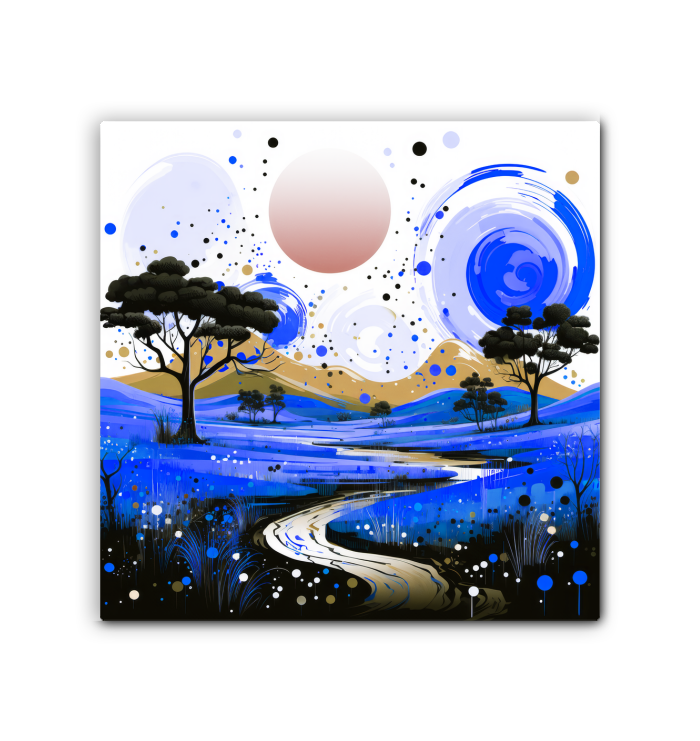 Captivating Canyon Desert Landscape Canvas