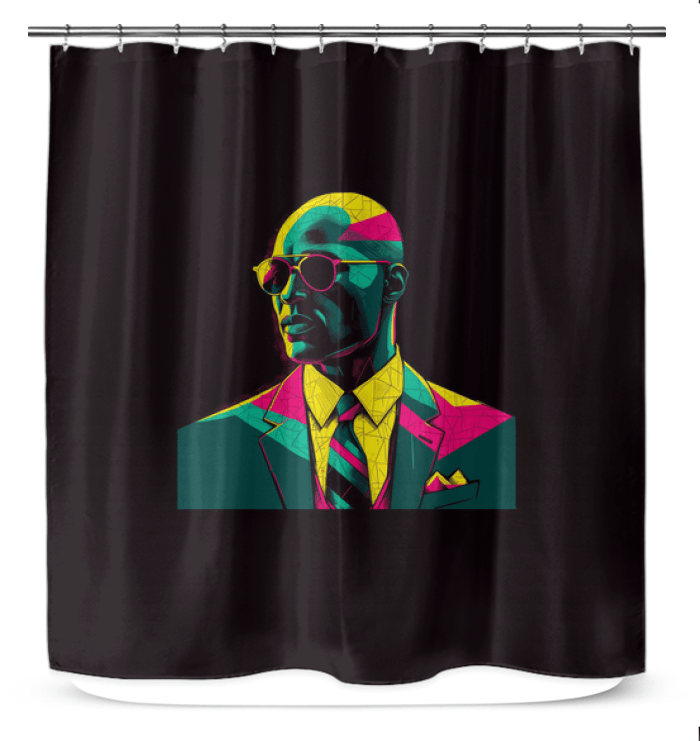 Vogue Artistry Bath Curtain - Beyond T-shirts
