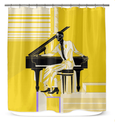 Chic Couture Runway Shower Curtain - Fashion Jam Series - Beyond T-shirts