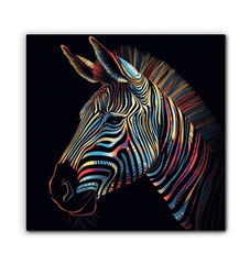 Zebra Stripes Elegance Canvas - Beyond T-shirts