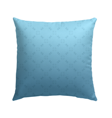 Vibrant Mountain Majesty pillow enhancing outdoor furniture comfort.