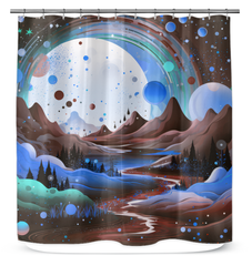 Enchanting Ecliptic Evenings Night Sky Curtain