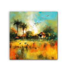 Rolling Meadows Wrapped Canvas