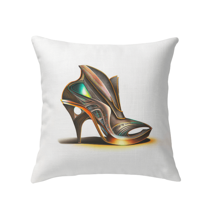 Futuristic Footwear Fantasy Pillow - Beyond T-shirts