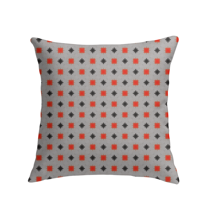 Minimalist Abstract Blue Pillow