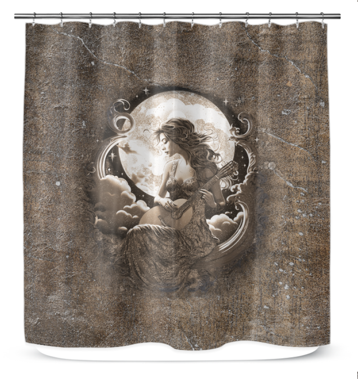 Harmonic Hues Bath Curtain