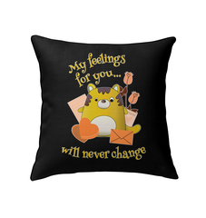 Feelings For You Indoor Pillow