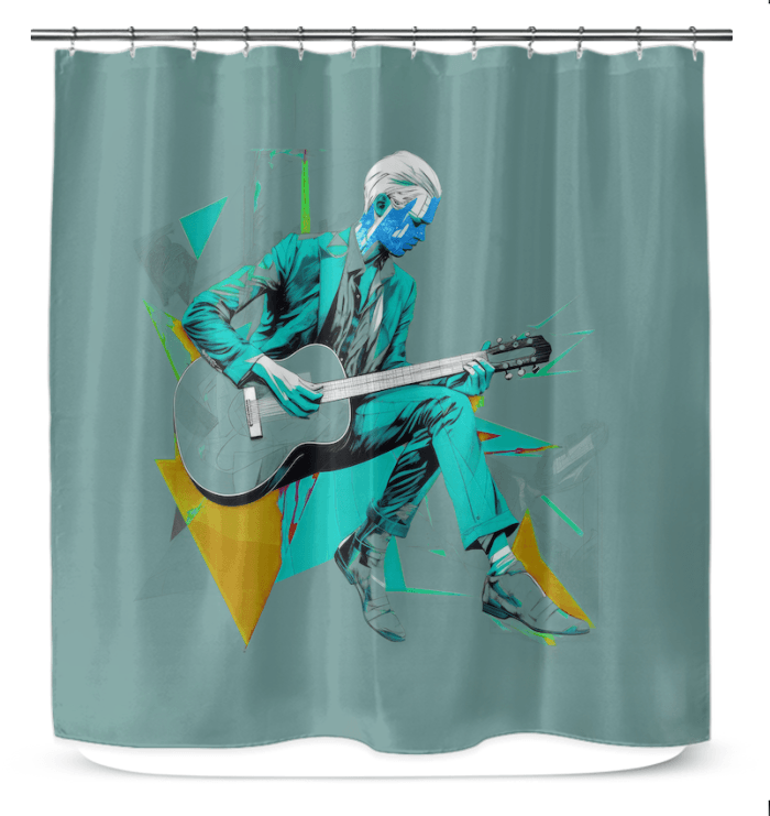 Runway Glamour Fashion Jam Shower Curtain - Beyond T-shirts