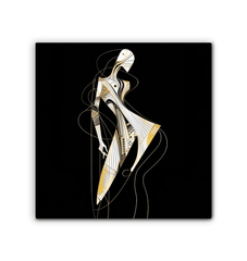 Contemporary Fashion Collage Canvas - Beyond T-shirts
