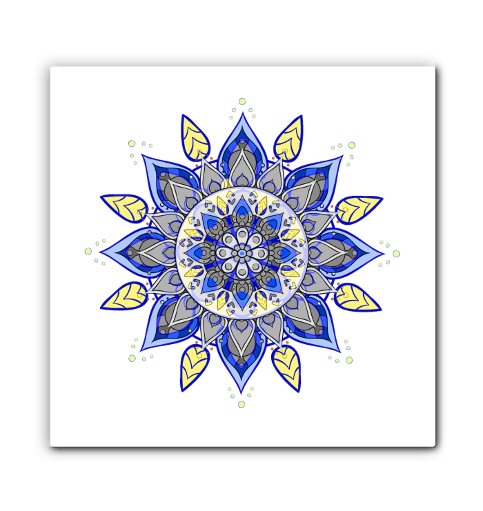 Celestial Mandala Metal Wall Art - Beyond T-shirts