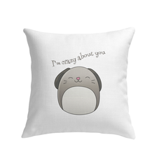 I’m Crazy About You Indoor Pillow