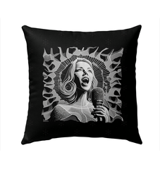 Ballroom Breeze Outdoor Pillow