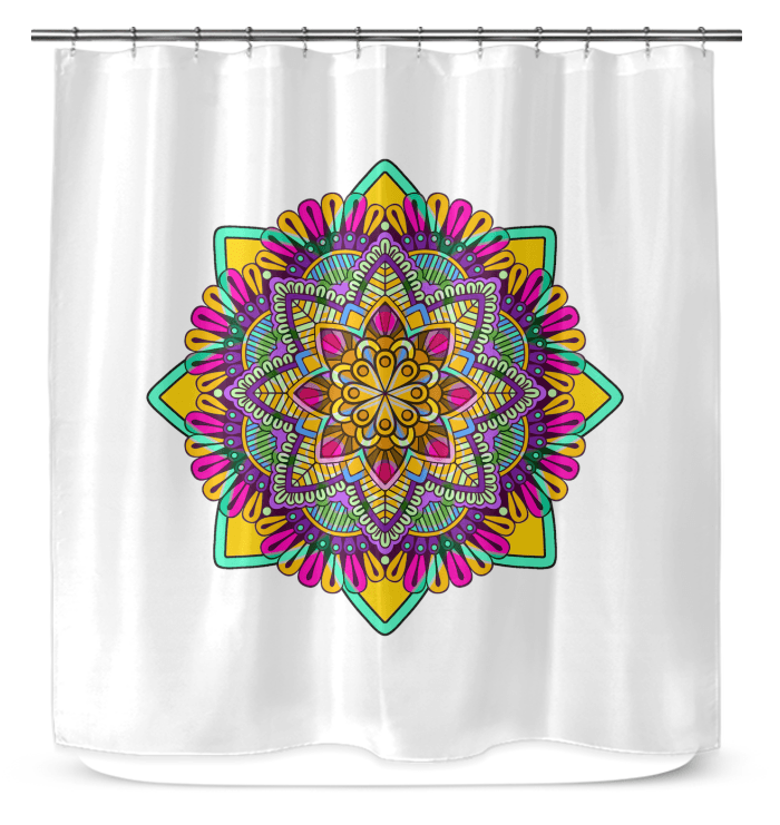 Mandala Serenity Linen Drapes - Beyond T-shirts