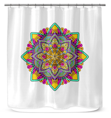 Mandala Serenity Linen Drapes - Beyond T-shirts