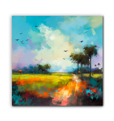Coastal Horizon Canvas Art Print
