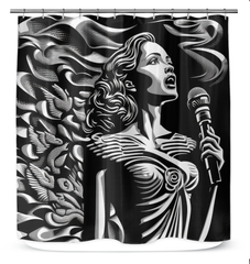 Aria of Artistry Shower Curtain