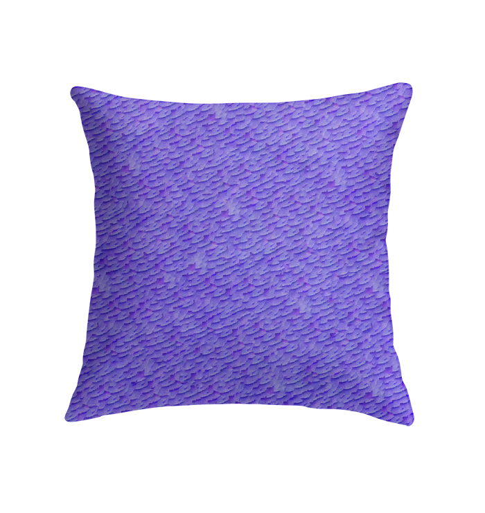 Starry night design on the Ethereal Nebula pillow, ideal for home decor.