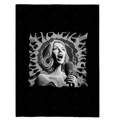 Disco Fever Sherpa Blanket