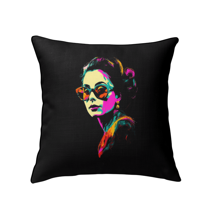 Modern Floral Accent Pillow - Beyond T-shirts