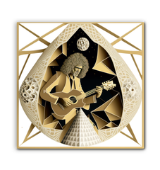 Bassline Brilliance Wrapped Canvas