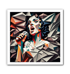 Grunge art wrapped canvas for collectors