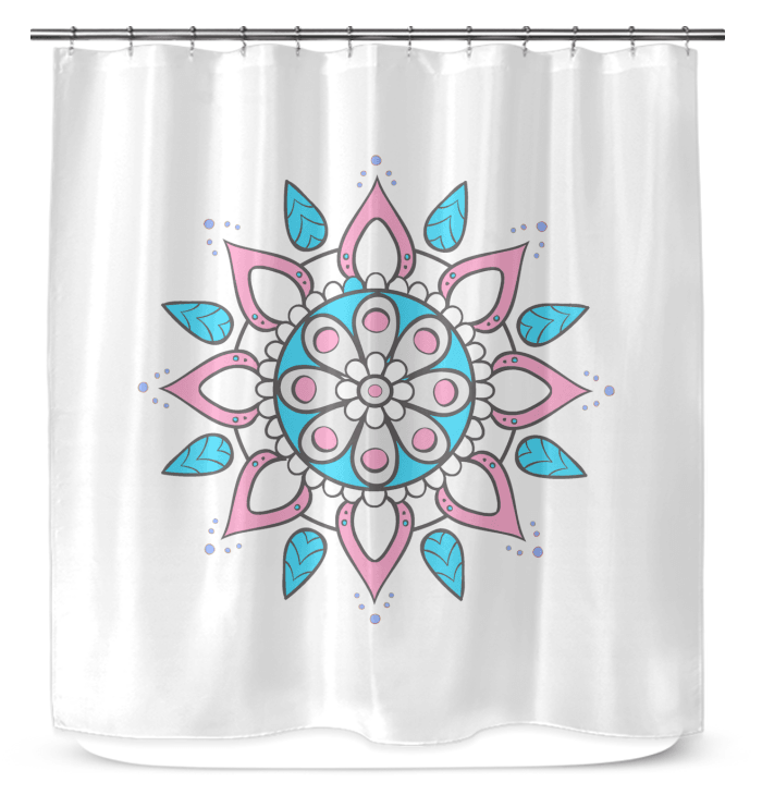 Mandala Garden Tranquility Curtain - Beyond T-shirts