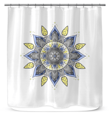 Mandala Garden Retreat Curtain - Beyond T-shirts