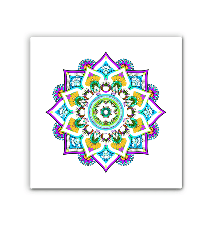 Mandala Blossom Ceramic Mural - Beyond T-shirts