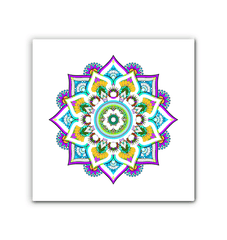 Mandala Blossom Ceramic Mural - Beyond T-shirts