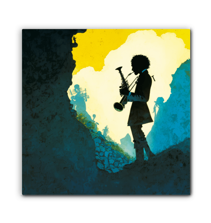 SurArt 124 Wrapped Canvas - Beyond T-shirts