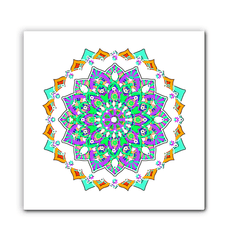 Mandala Enchantment Window Decal - Beyond T-shirts