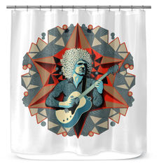 Rock Rhapsody Shower Curtain