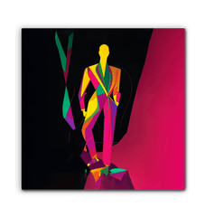 Bold Geometric Fashion Canvas - Beyond T-shirts