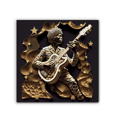 Sonic Symphony Wrapped Canvas