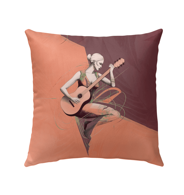 Glamorous Runway Charm Outdoor Pillow - Beyond T-shirts